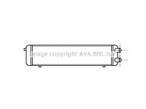 AVA QUALITY COOLING AI2054 radiatorius, variklio aušinimas 
 Aušinimo sistema -> Radiatorius/alyvos aušintuvas -> Radiatorius/dalys
447121251E