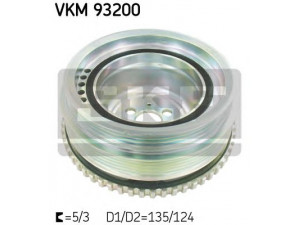 SKF VKM 93200 skriemulys, alkūninis velenas 
 Diržinė pavara -> Dirželio skriemulys
55181200, 55181200, 6 14 189, 55181200
