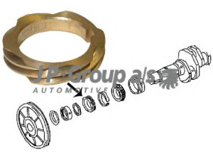 JP GROUP 8110450706 pavara, skirstytuvo velenas 
 Variklis -> Variklio uždegimo laiko reguliavimo kontrolė -> Paskirstymo krumpliaračiai
0401052231, 111105223, 113105223