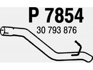 FENNO P7854 išleidimo kolektorius 
 Išmetimo sistema -> Išmetimo vamzdžiai
30793876