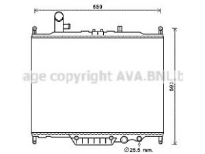 AVA QUALITY COOLING AUA2225 radiatorius, variklio aušinimas 
 Aušinimo sistema -> Radiatorius/alyvos aušintuvas -> Radiatorius/dalys
LR015561
