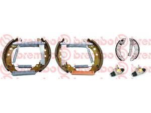 BREMBO K 85 048 stabdžių trinkelių komplektas 
 Techninės priežiūros dalys -> Papildomas remontas