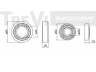 TREVI AUTOMOTIVE WB1271 rato guolio komplektas 
 Ašies montavimas/vairavimo mechanizmas/ratai -> Rato stebulė/montavimas -> Rato guolis