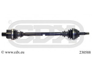 CDX 230588 kardaninis velenas 
 Ratų pavara -> Kardaninis velenas