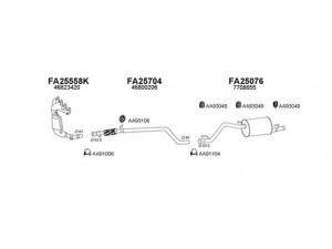 VENEPORTE 250124 išmetimo sistema 
 Išmetimo sistema -> Išmetimo sistema, visa
