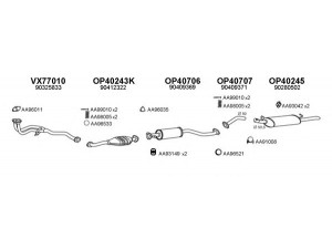 VENEPORTE 770104 išmetimo sistema 
 Išmetimo sistema -> Išmetimo sistema, visa