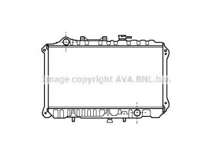 AVA QUALITY COOLING MZ2059 radiatorius, variklio aušinimas 
 Aušinimo sistema -> Radiatorius/alyvos aušintuvas -> Radiatorius/dalys
FE1015200C