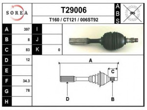 EAI T29006 kardaninis velenas
5409698