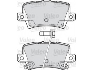 VALEO 598849 stabdžių trinkelių rinkinys, diskinis stabdys 
 Techninės priežiūros dalys -> Papildomas remontas
43022-SMG-E00, 43022-SMG-E01, 43022-SMG-E02