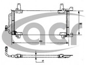 ACR 300453 kondensatorius, oro kondicionierius 
 Oro kondicionavimas -> Kondensatorius
7700773790, 7700782518, 7700791009