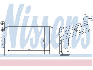 NISSENS 70224 šilumokaitis, salono šildymas 
 Šildymas / vėdinimas -> Šilumokaitis
893.819.031 A, 893819030A, 893819030B