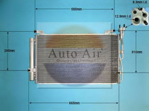 AUTO AIR GLOUCESTER 16-8912 kondensatorius, oro kondicionierius 
 Oro kondicionavimas -> Kondensatorius
976062E000, 976062E001, 976062E100