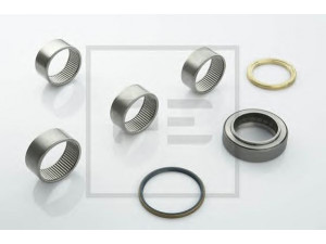 PE Automotive 011.462-00A remonto komplektas, pasukamojo kakliuko kaištis 
 Ašies montavimas/vairavimo mechanizmas/ratai -> Pasukamojo kakliuko remonto rinkinys -> Remonto komplektas, karbiuratorius
942 330 04 19