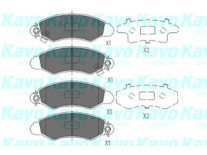 KAVO PARTS KBP-8520 stabdžių trinkelių rinkinys, diskinis stabdys 
 Techninės priežiūros dalys -> Papildomas remontas
55200800000000, 5520080E00, 5520080E10