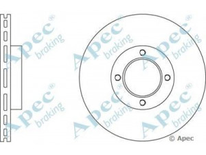 APEC braking DSK581 stabdžių diskas 
 Dviratė transporto priemonės -> Stabdžių sistema -> Stabdžių diskai / priedai
4351228030