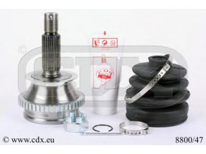 CDX 8800/47 jungčių komplektas, kardaninis velenas 
 Ratų pavara -> Sujungimai/komplektas
4950038400, 4950038401, 4950038402