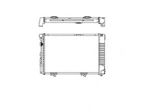 NRF 58719 radiatorius, variklio aušinimas 
 Aušinimo sistema -> Radiatorius/alyvos aušintuvas -> Radiatorius/dalys
1245000403, 1245002003, 1245002303