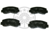 OPTIMAL 9573 stabdžių trinkelių rinkinys, diskinis stabdys 
 Techninės priežiūros dalys -> Papildomas remontas
MB193295, MB193296, MB193299, MB238509