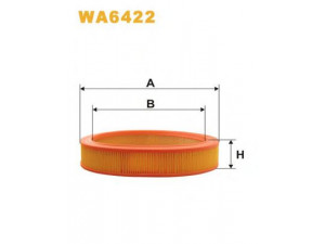 WIX FILTERS WA6422 oro filtras 
 Techninės priežiūros dalys -> Techninės priežiūros intervalai
IIM171, 11476788, 1476788, 1504385