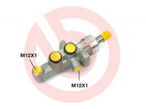 BREMBO M 50 002 pagrindinis cilindras, stabdžiai 
 Stabdžių sistema -> Pagrindinis stabdžių cilindras
0054307201, 010032, 03202310663