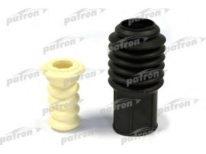 PATRON PPK10402 apsauginio dangtelio komplektas, amortizatorius 
 Ašies montavimas/vairavimo mechanizmas/ratai -> Montavimas, pakabos statramstis