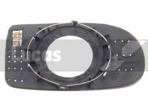 LUCAS ELECTRICAL LR-0032 veidrodėlio stiklas, stiklo elementas 
 Kėbulas -> Langai/veidrodėliai -> Veidrodėlis