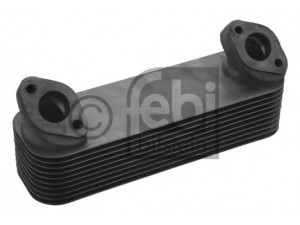 FEBI BILSTEIN 21050 alyvos aušintuvas, variklio alyva 
 Aušinimo sistema -> Radiatorius/alyvos aušintuvas -> Alyvos aušintuvas
000 188 64 01, 000 188 76 01, 000 188 81 01