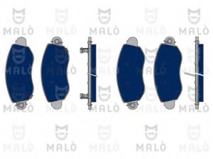 MAL? 1050390 stabdžių trinkelių rinkinys, diskinis stabdys 
 Techninės priežiūros dalys -> Papildomas remontas
1135167, 1318139, 4077636, YC152K021AC