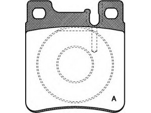 OPEN PARTS BPA0407.00 stabdžių trinkelių rinkinys, diskinis stabdys 
 Techninės priežiūros dalys -> Papildomas remontas
5143633AA, K05143633AA, 0024200520