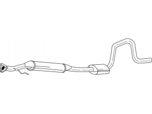 AKS DASIS SG32431 vidurinis duslintuvas