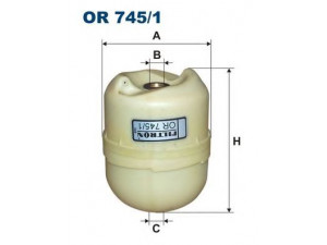 FILTRON OR745/1 alyvos filtras
5001021174, 5010437143