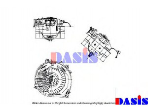 AKS DASIS 742740N vidaus pūtiklis 
 Šildymas / vėdinimas -> Orpūtė/dalys
1408301208, A1408301208
