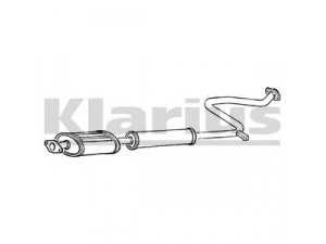 KLARIUS 260113 vidurinis duslintuvas 
 Išmetimo sistema -> Duslintuvas
2030071J01, 2030071J01