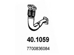ASSO 40.1059 išleidimo kolektorius 
 Išmetimo sistema -> Išmetimo vamzdžiai
7700836084