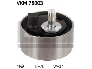 SKF VKM 78003 įtempiklio skriemulys, paskirstymo diržas 
 Techninės priežiūros dalys -> Papildomas remontas
13069-AA060, 13069-AA061, 13069-AA062