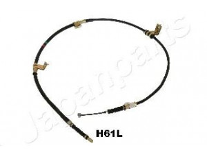 JAPANPARTS BC-H61L trosas, stovėjimo stabdys 
 Stabdžių sistema -> Valdymo svirtys/trosai
597604H300