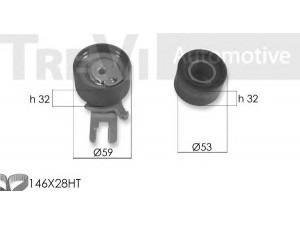 TREVI AUTOMOTIVE KD1421 paskirstymo diržo komplektas 
 Techninės priežiūros dalys -> Papildomas remontas