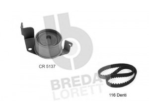 BREDA  LORETT KCD0254 paskirstymo diržo komplektas 
 Techninės priežiūros dalys -> Papildomas remontas
