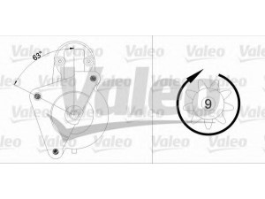 VALEO 436078 starteris 
 Elektros įranga -> Starterio sistema -> Starteris
7700268275, 7700749770, 7700751495