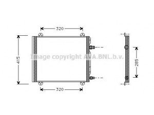 AVA QUALITY COOLING RT5235 kondensatorius, oro kondicionierius 
 Oro kondicionavimas -> Kondensatorius
7700428315, 7700433077