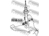 FEBEST MAB-143 įvorė, amortizatorius 
 Pakaba -> Amortizatorius
4062A031