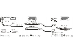 ERNST 050499 išmetimo sistema 
 Išmetimo sistema -> Išmetimo sistema, visa