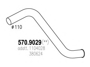ASSO 570.9029 išleidimo kolektorius
1104028, 380624