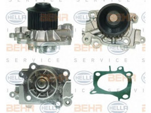 HELLA 8MP 376 800-791 vandens siurblys 
 Aušinimo sistema -> Vandens siurblys/tarpiklis -> Vandens siurblys
MD309756, MD346790, 3 087 431 6