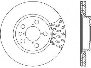 OPEN PARTS BDA1674.20 stabdžių diskas 
 Stabdžių sistema -> Diskinis stabdys -> Stabdžių diskas
4246H9, 4249L4, 0071738144, 1316323080