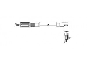 BREMI 670/52 uždegimo laidas 
 Kibirkšties / kaitinamasis uždegimas -> Uždegimo laidai/jungtys
7596550