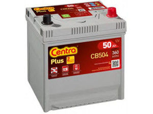 CENTRA CB504 starterio akumuliatorius; starterio akumuliatorius 
 Elektros įranga -> Akumuliatorius
01579A105K, E3710050C0, 01579A105K