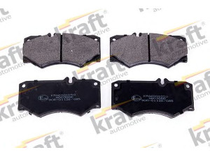 KRAFT AUTOMOTIVE 6001050 stabdžių trinkelių rinkinys, diskinis stabdys 
 Techninės priežiūros dalys -> Papildomas remontas
0014201420, 14201420, 4604200020