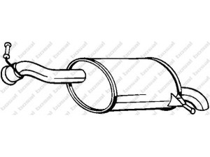 BOSAL 190-025 galinis duslintuvas 
 Išmetimo sistema -> Duslintuvas
1726.TH, 1730.A6, 98-00525080