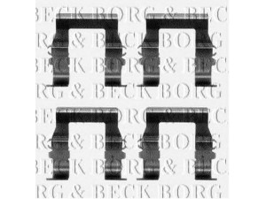 BORG & BECK BBK1095 priedų komplektas, diskinių stabdžių trinkelės 
 Stabdžių sistema -> Diskinis stabdys -> Stabdžių dalys/priedai